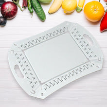 Foldable Serving Tray Plastic Serving Tray With Handle Serving Tray For Food, Kitchen, Outdoors, Restaurants (1 Pc)