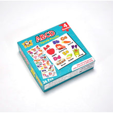 ABC learning puzzles for kids, packaged set