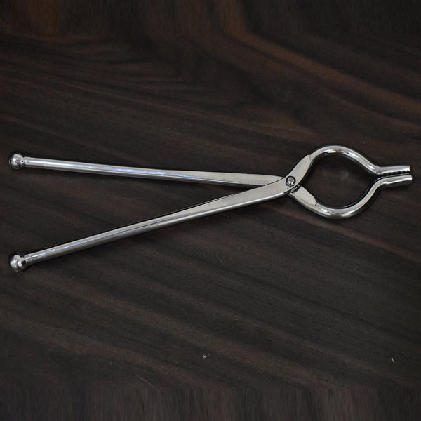 Ganesh premium stainless steel tongs, 8mm, various views.