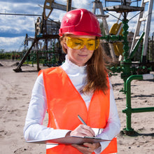 Economy Safety Vest, Soft Vinyl with Tie Closure for Identifying Staff and Volunteers Adult PVC Safety Vest High Visibility for Outdoor Operator