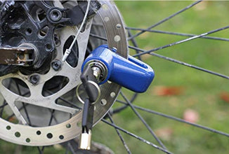 High-strength disc lock for scooters and bikes